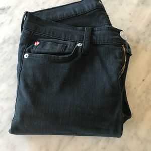 Hudson Krista super skinny jeans blk new 27